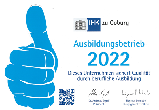 Ausbildungsbetrieb 2022